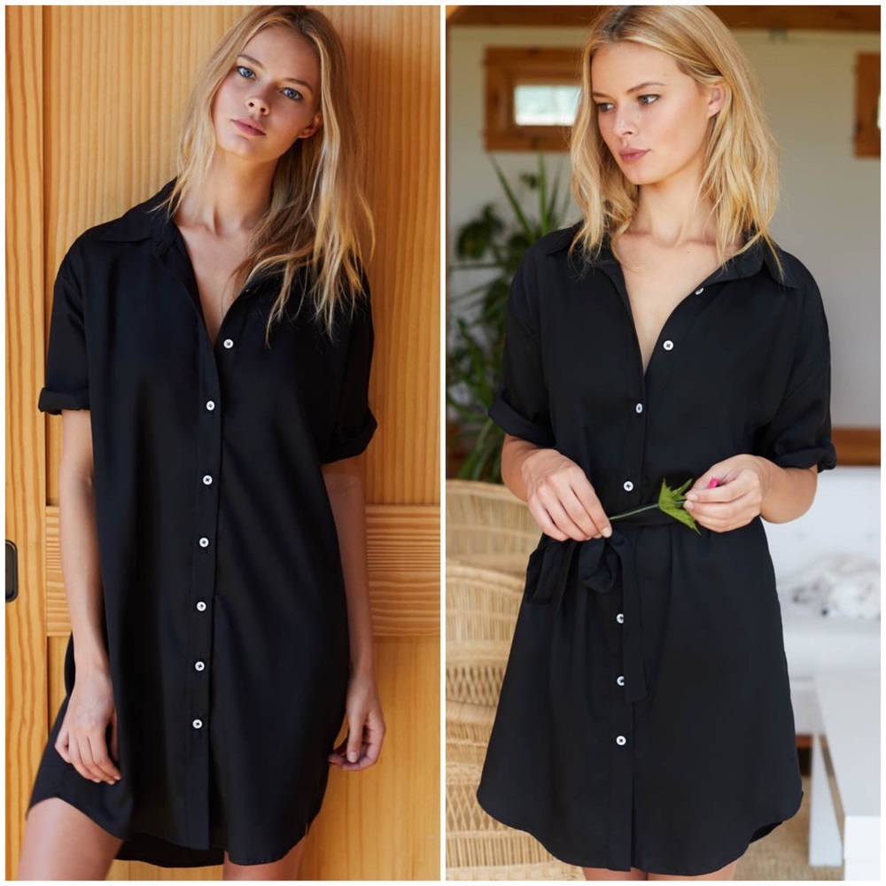 EMERSON FRY Short Sleeve Shirtdress (NWOT)